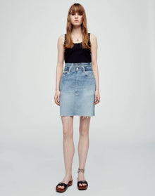Womens | Upcycled Vintage | Levi's Double Waisted Pencil Skirt | One-of-a-kind | Indigo