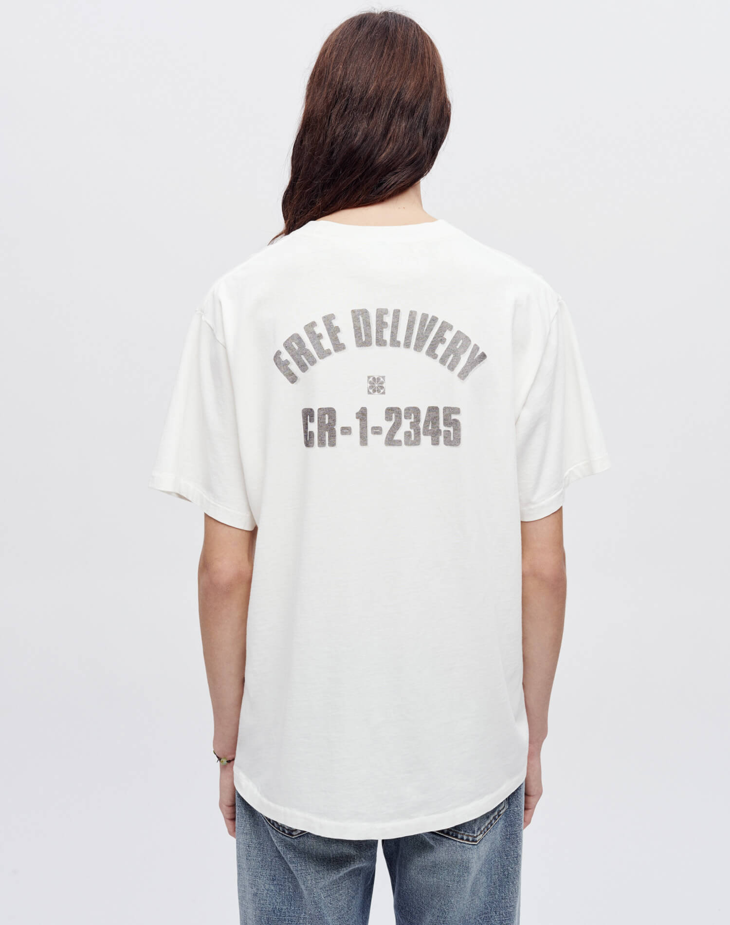 Mens | Loose "On The Strip" Tee | Old White
