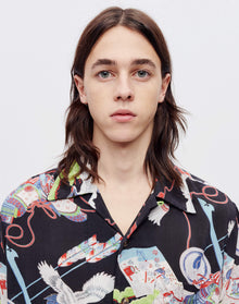 Mens | Hawaiian Shirt | Dark Samurai