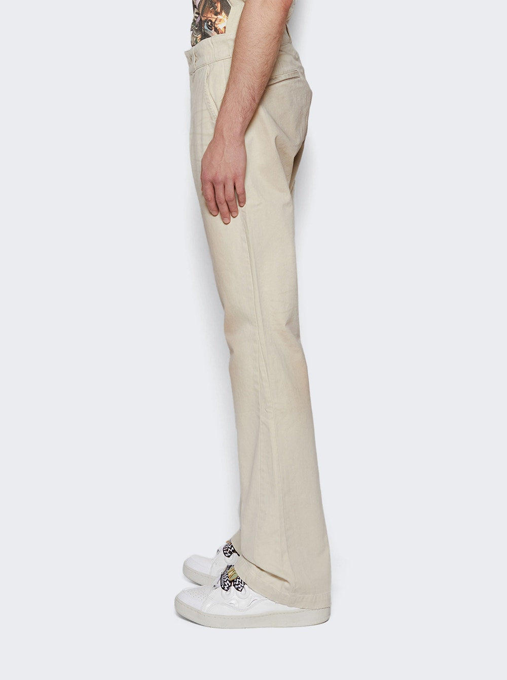 Men | Gallery Dept | La Chino Flares Pants Antique White | Ivory