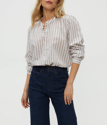 Bethel Button Down Shirt | Espresso Combo