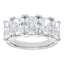 4.60 CT Radiant Lab-Grown Diamond | Ring Set | 14K White Gold | G Color | VS-SI Clarity