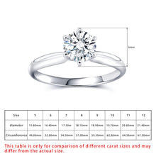 Womens | 1.00 CT Round Cut Lab Grown Diamond | Solitaire Engagement Ring | 14K White Gold | I-I1