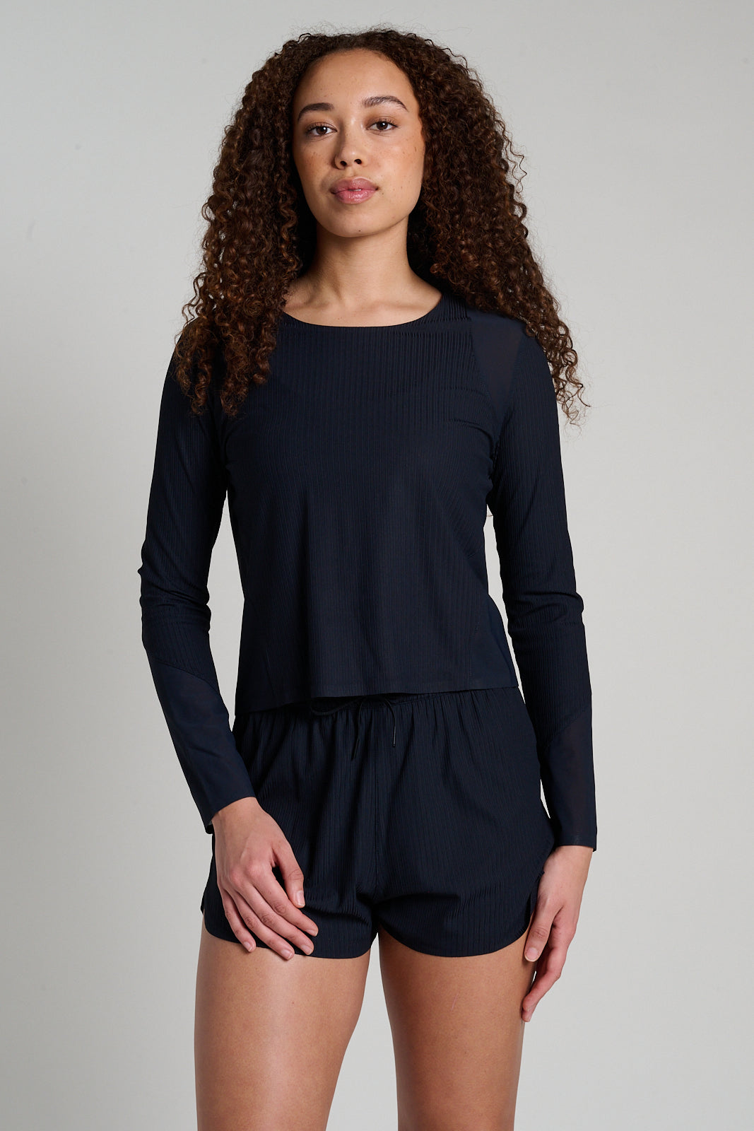 Rhone | Lightspeed Long Sleeve | Pure Black
