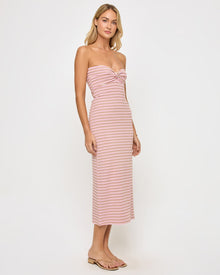 Lisette Dress | Azalea Stripe