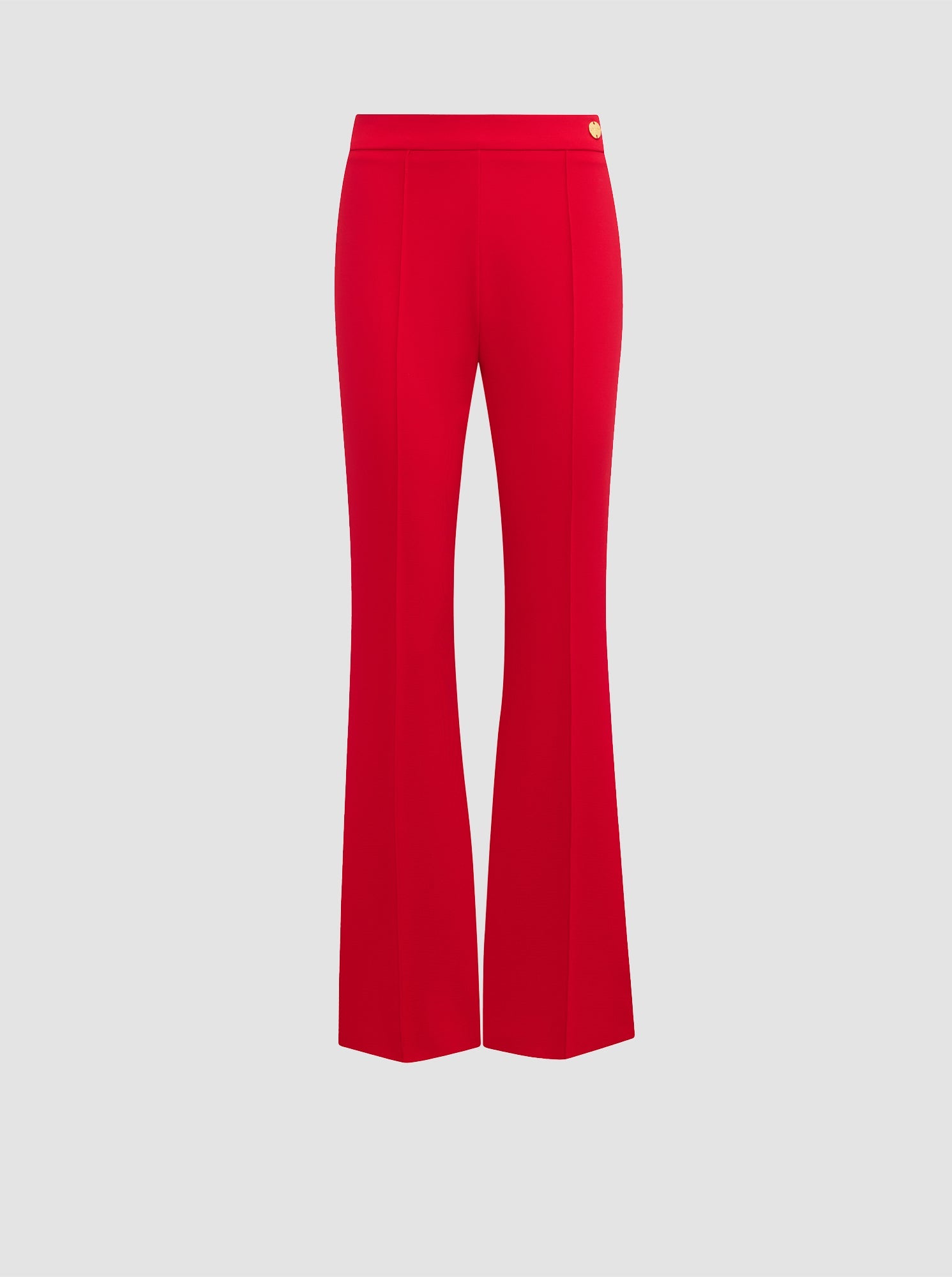 Lola Jersey Crop Pant | Red
