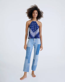 Womens | Upcycled Vintage | Levi's 70s Patch Jean | One-of-a-kind | Indigo