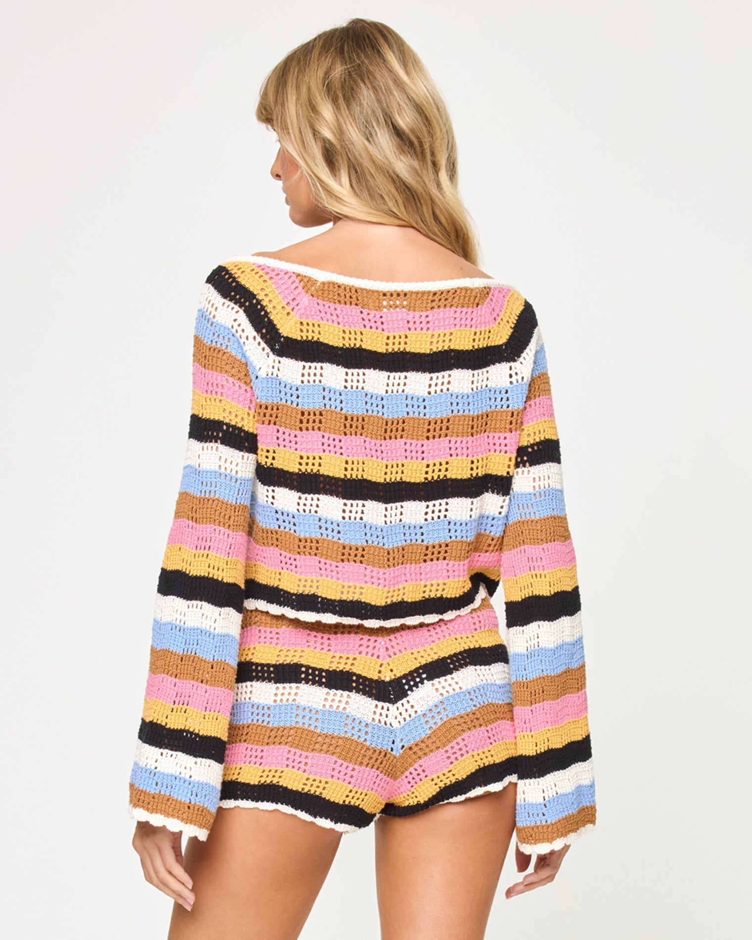Lost Tides Top | Maldives Stripe