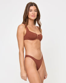 Mako Bikini Top | Tobacco