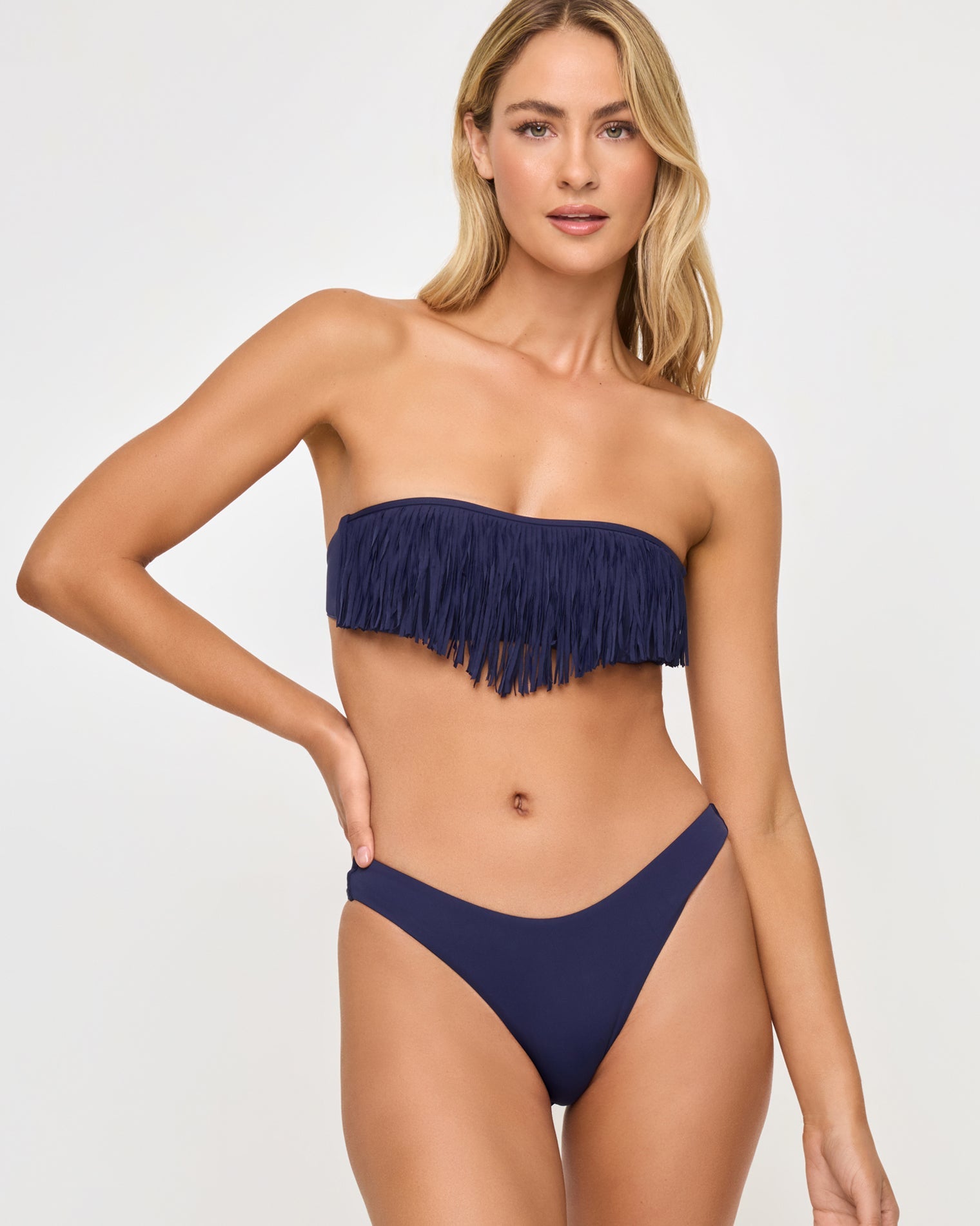 Dixie Bikini Top | Midnight Blue