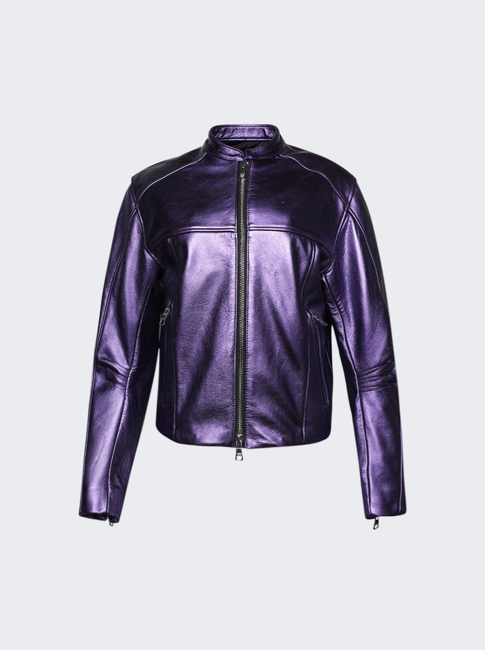 Women | LaQuan Smith | Bomber Jacket Grape | Purple