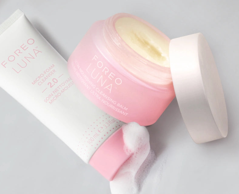 LUNA Micro-Foam Cleanser 2.0 | White/Pink