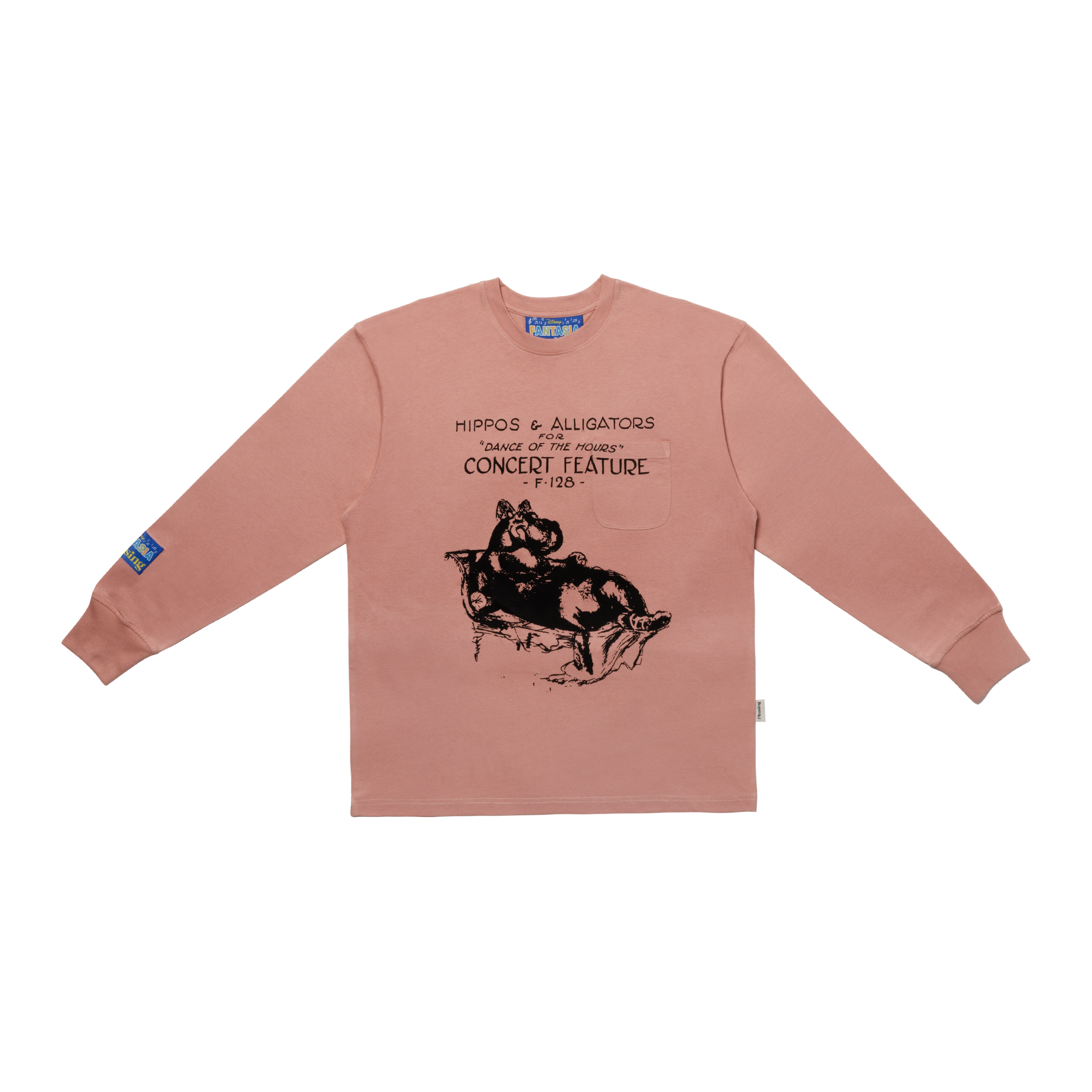 La Danza Delle Ore Pocket Tee | Pink