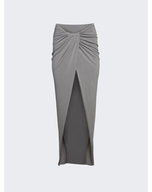 LaQuan Smith | Women | Draped Maxi Skirt | Stone