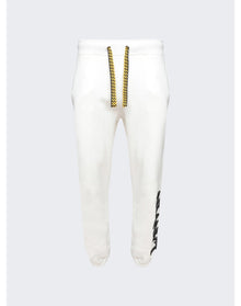 Lanvin x Future | Men | Logo Embroidered Sweatpants | White Mustang