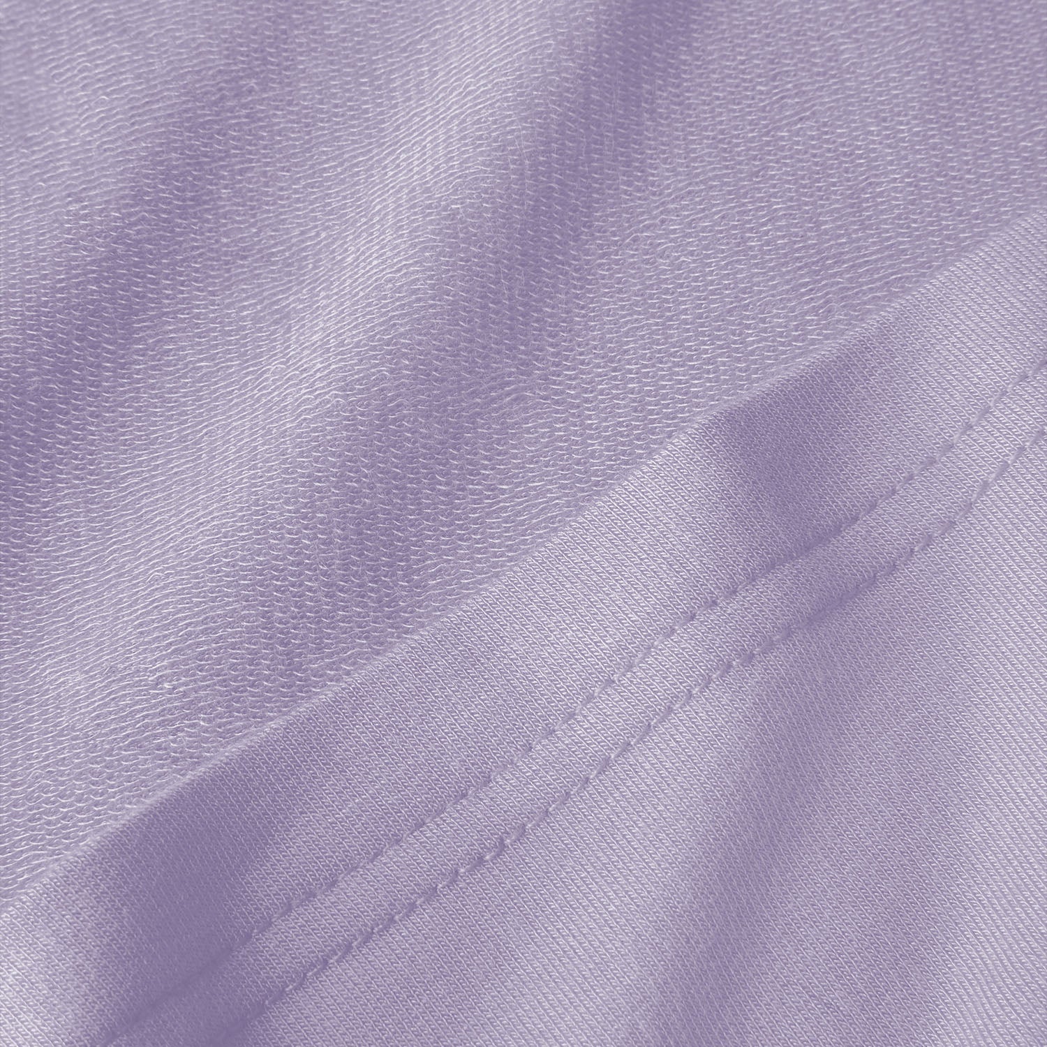 Modal French Terry Long House Shorts | Lavender/Mint