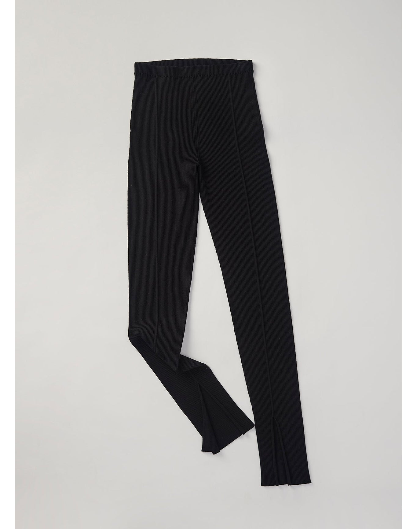 Leo Eco Stretch | Slit Leggings | Black