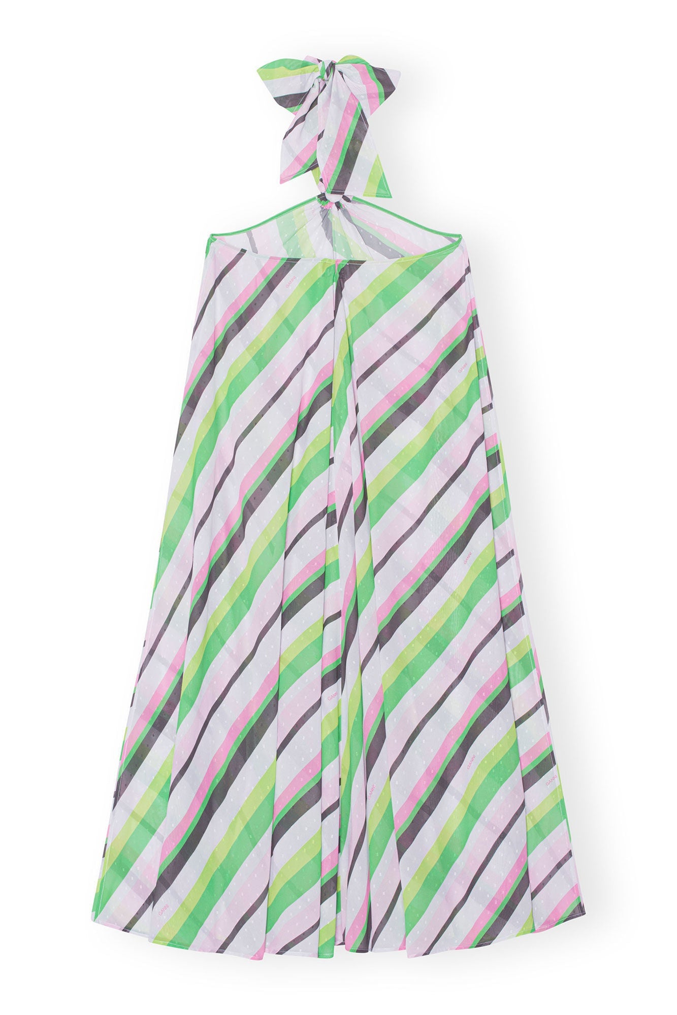 Light Chiffon Halterneck Dress | Multicolour