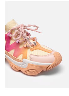 Light Colorful Running Shoes | Orange