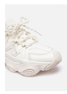 Light Colorful Running Shoes | White