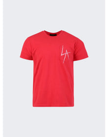 Local Authority | Men | La Slash Pocket Tee | Red