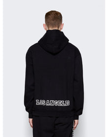 Local Authority | Men | Mischief Shield Fleece Hoodie | Washed Black