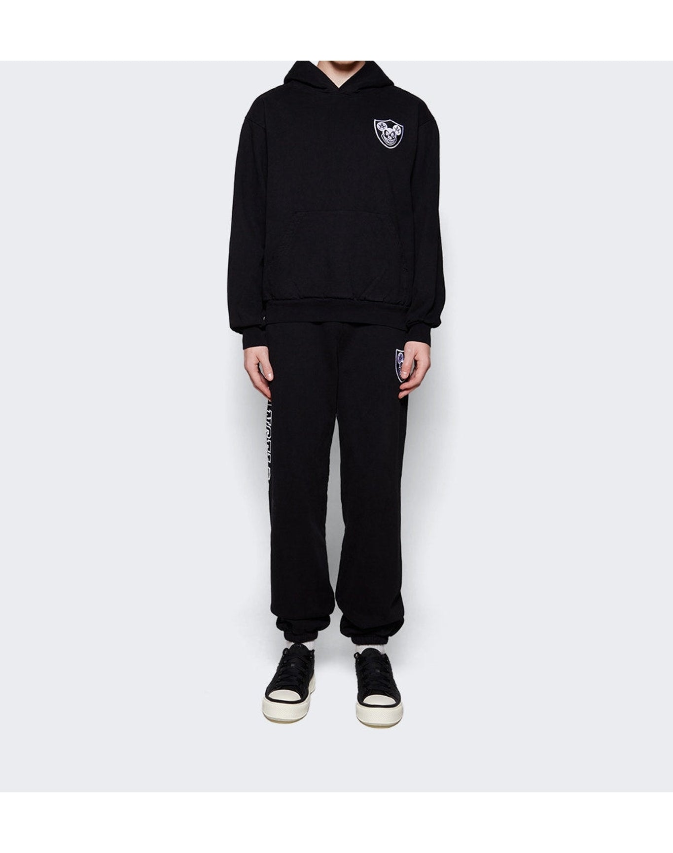 Local Authority | Men | Mischief Shield Fleece Sweatpants | Washed Black
