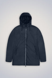 Rains Lohja Long Jacket Jackets 47 Navy