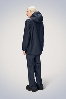 Rains Lohja Long Jacket Jackets 47 Navy