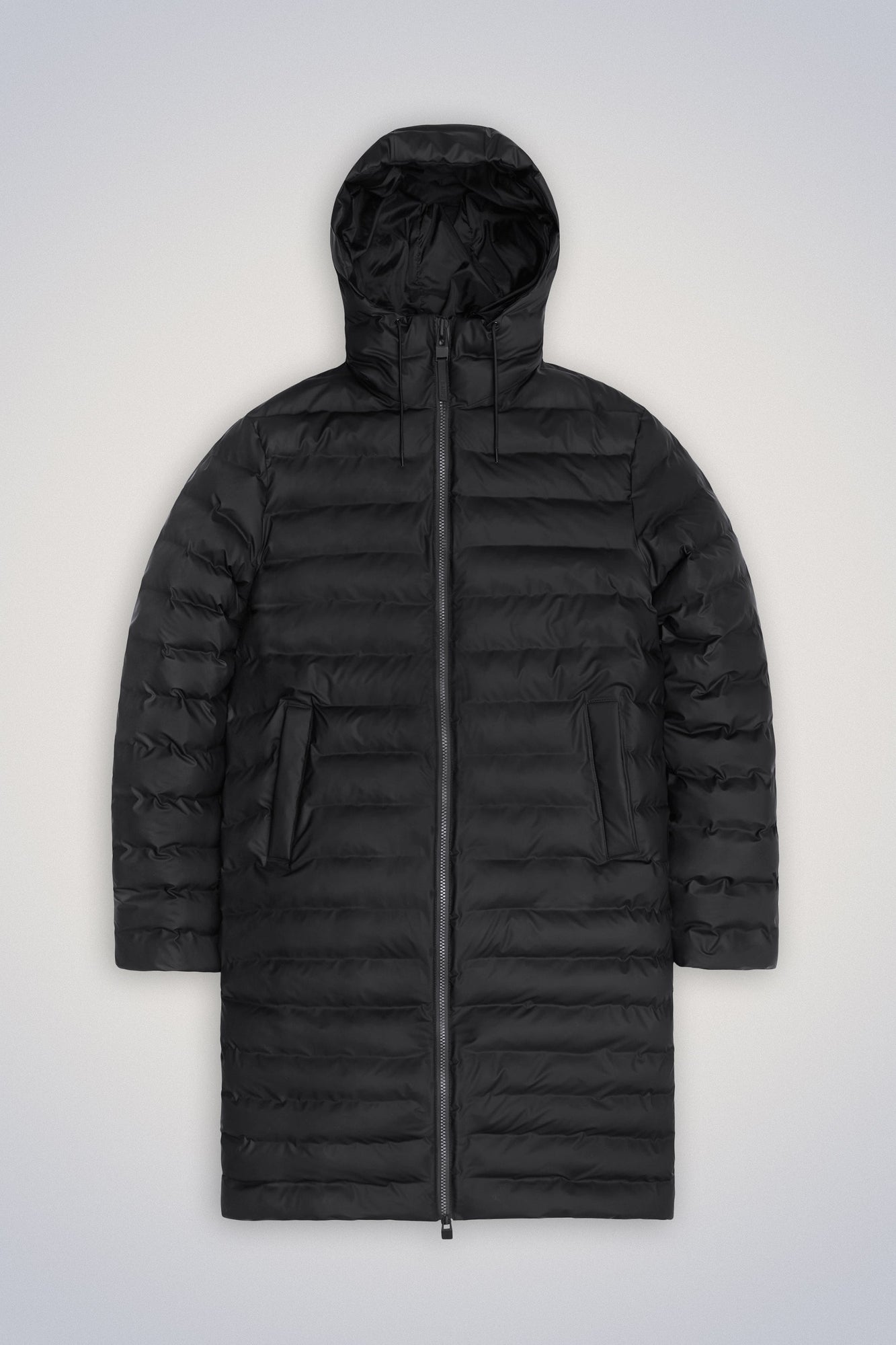 Rains Lohja Longer Puffer Jacket Jackets 01 Black