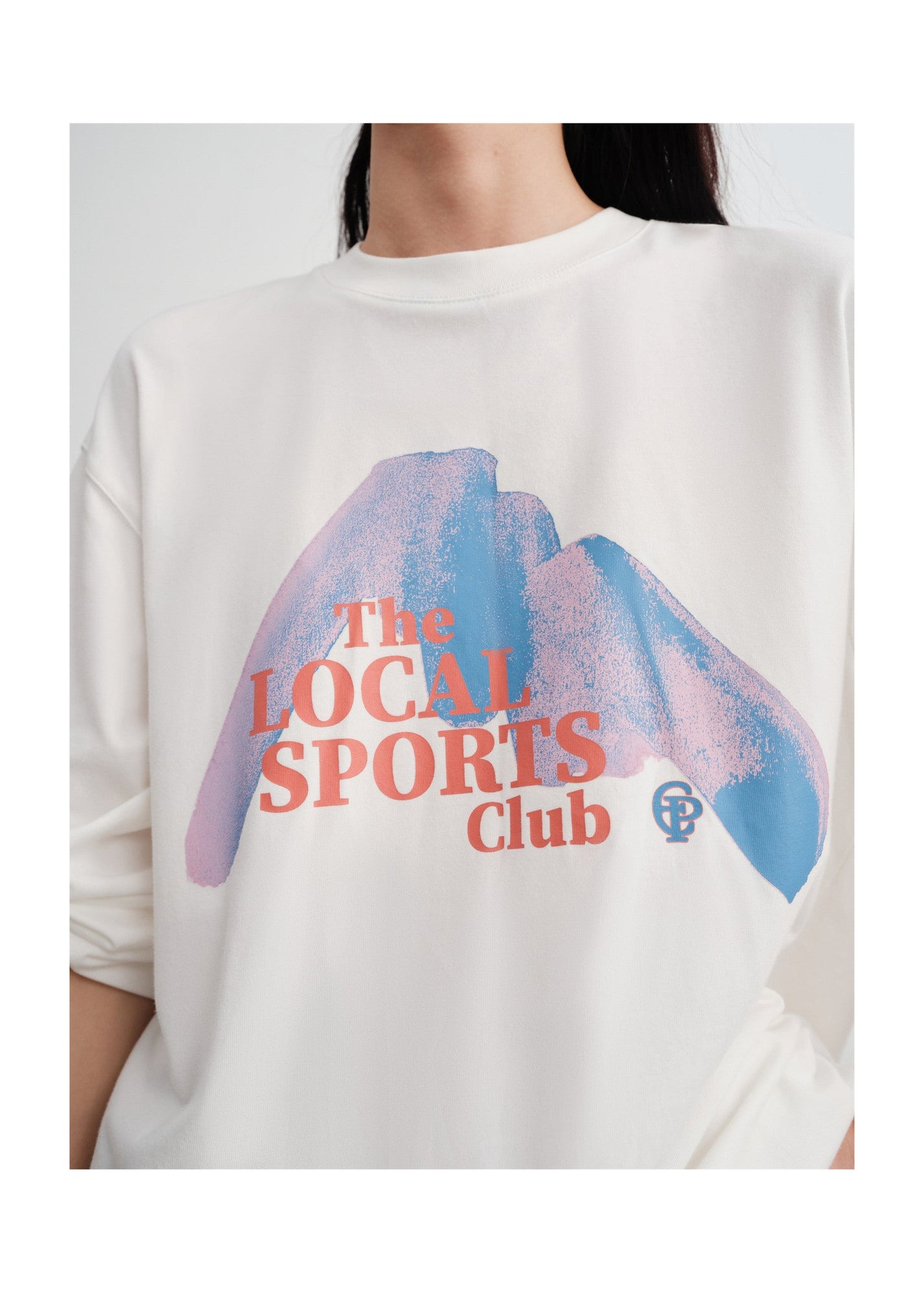 Long-Staple Cotton Sweatshirt | White