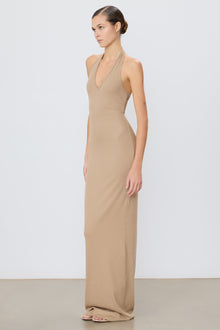 HALTER MAXI DRESS - ETERNE