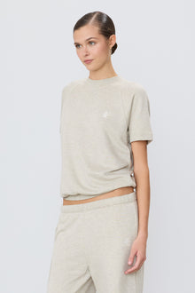 SHORT SLEEVE RAGLAN SWEATSHIRT - ETERNE