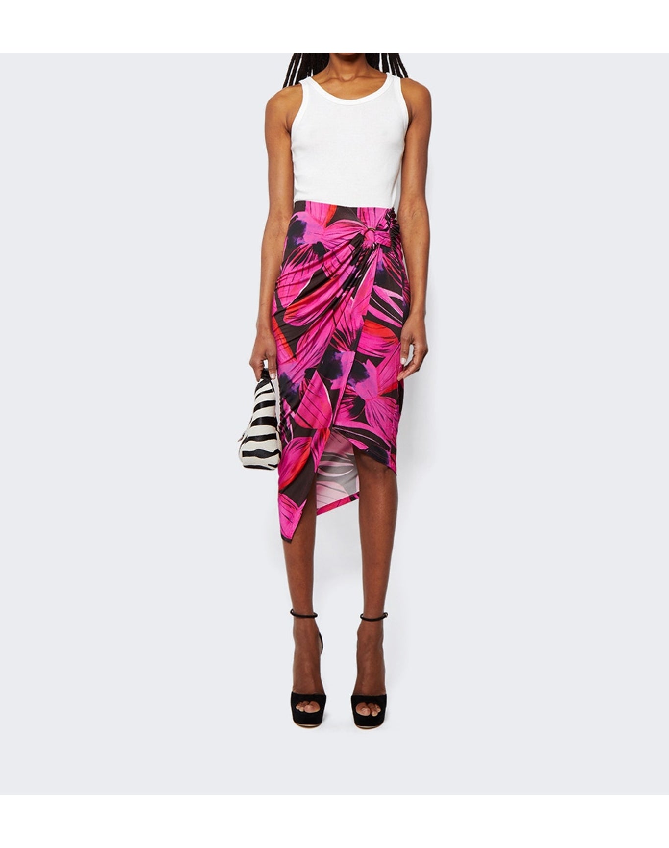 Louisa Ballou | Women | Coastline Long Skirt | Pink
