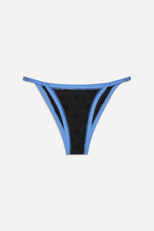 Luna Cheeky Eyelet Bikini Bottom Eclipse