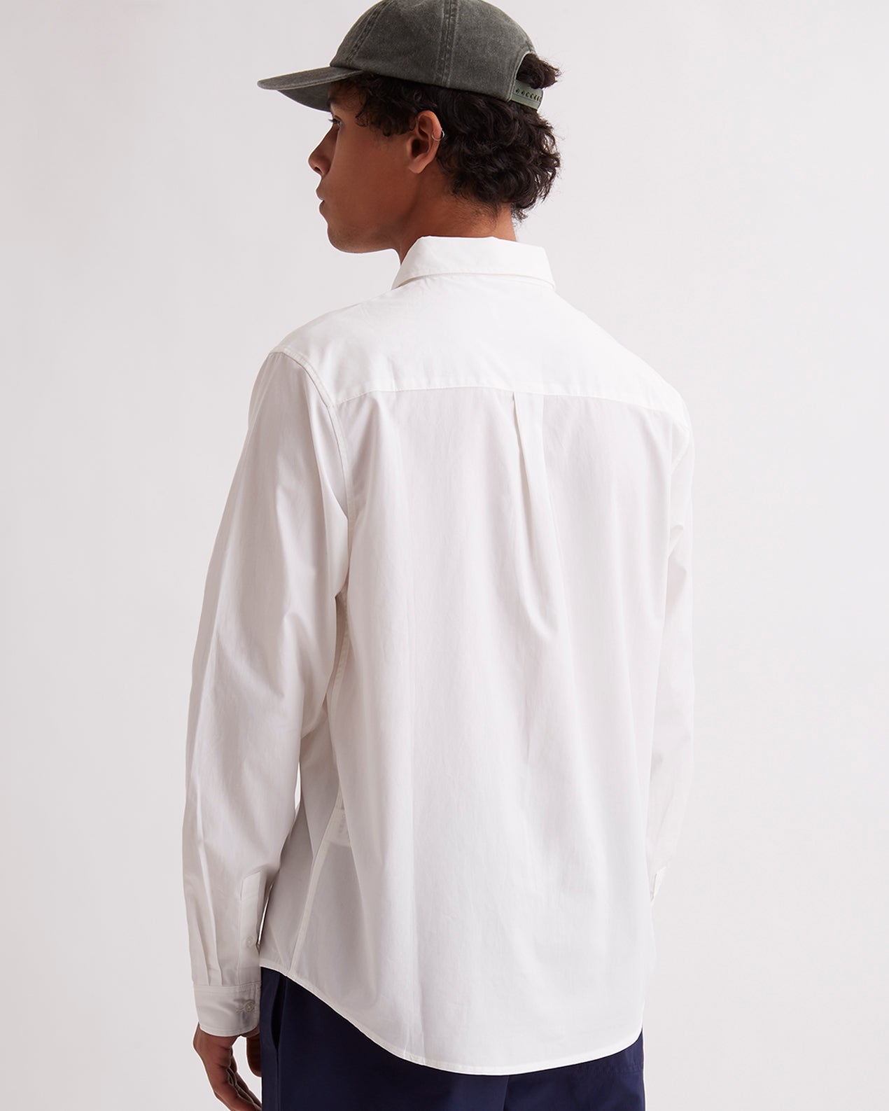 Ivory | Crosby Twill LS Shirt