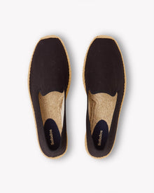 Men's Smoking Espadrille | Woven Color | Noche Black - Tonal - Men's Espadrilles - Noche Black - Tonal - Soludos - 