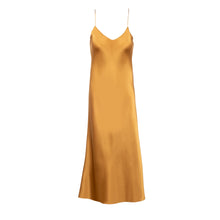 New Bronze Midi Slip Dress | Bronze