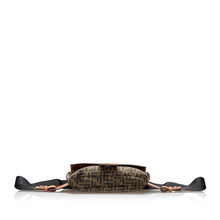Fendi | Pre-Owned Zucca Convertible Leather Belt Bag | Brown