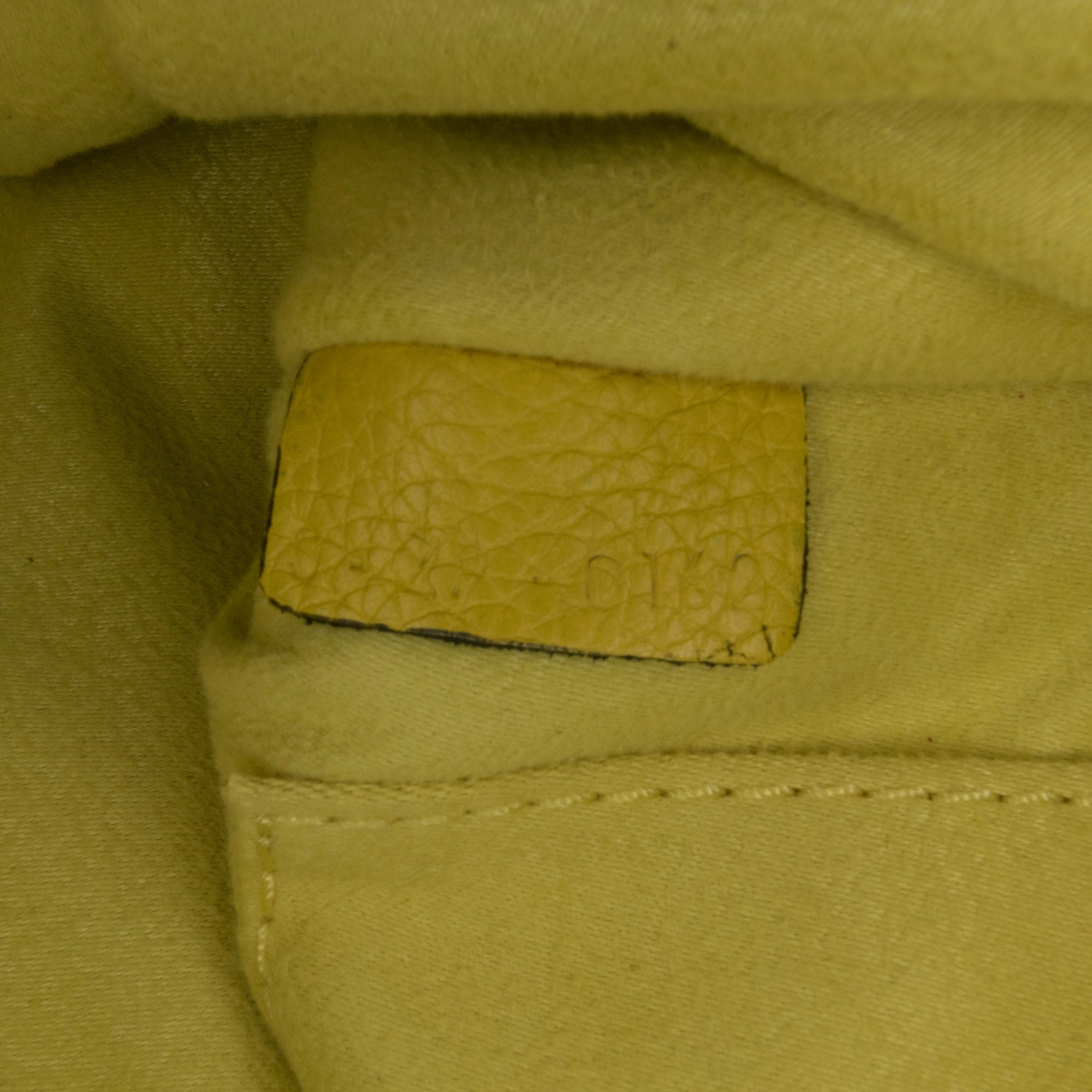 Celine | Pre-Owned Nano Luggage Tote | Yellow