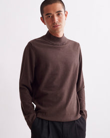 Ganache | Ottavio Mockneck Sweater | Saturdays NYC