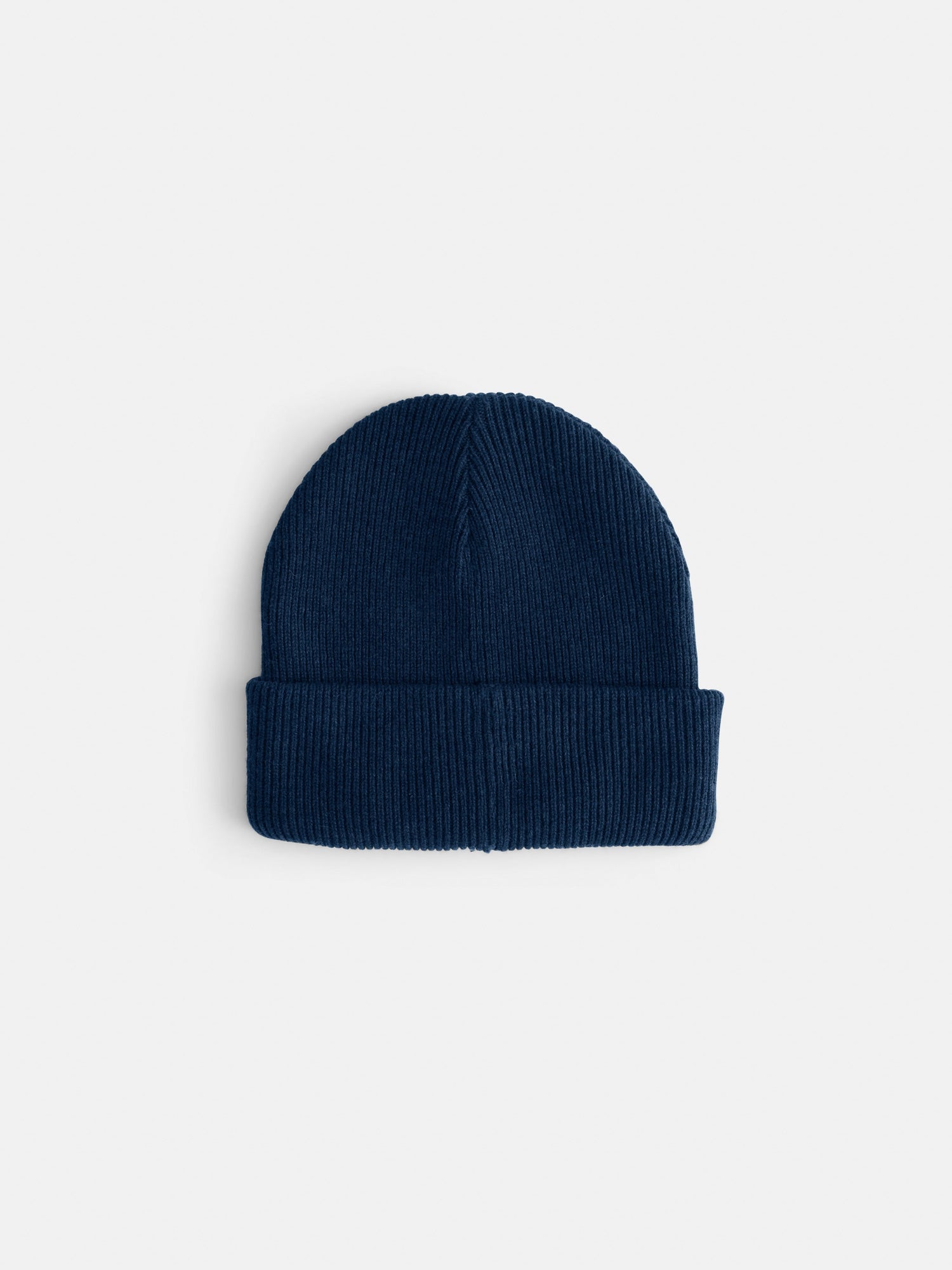 Unisex | Wool Cotton Beanie | Navy