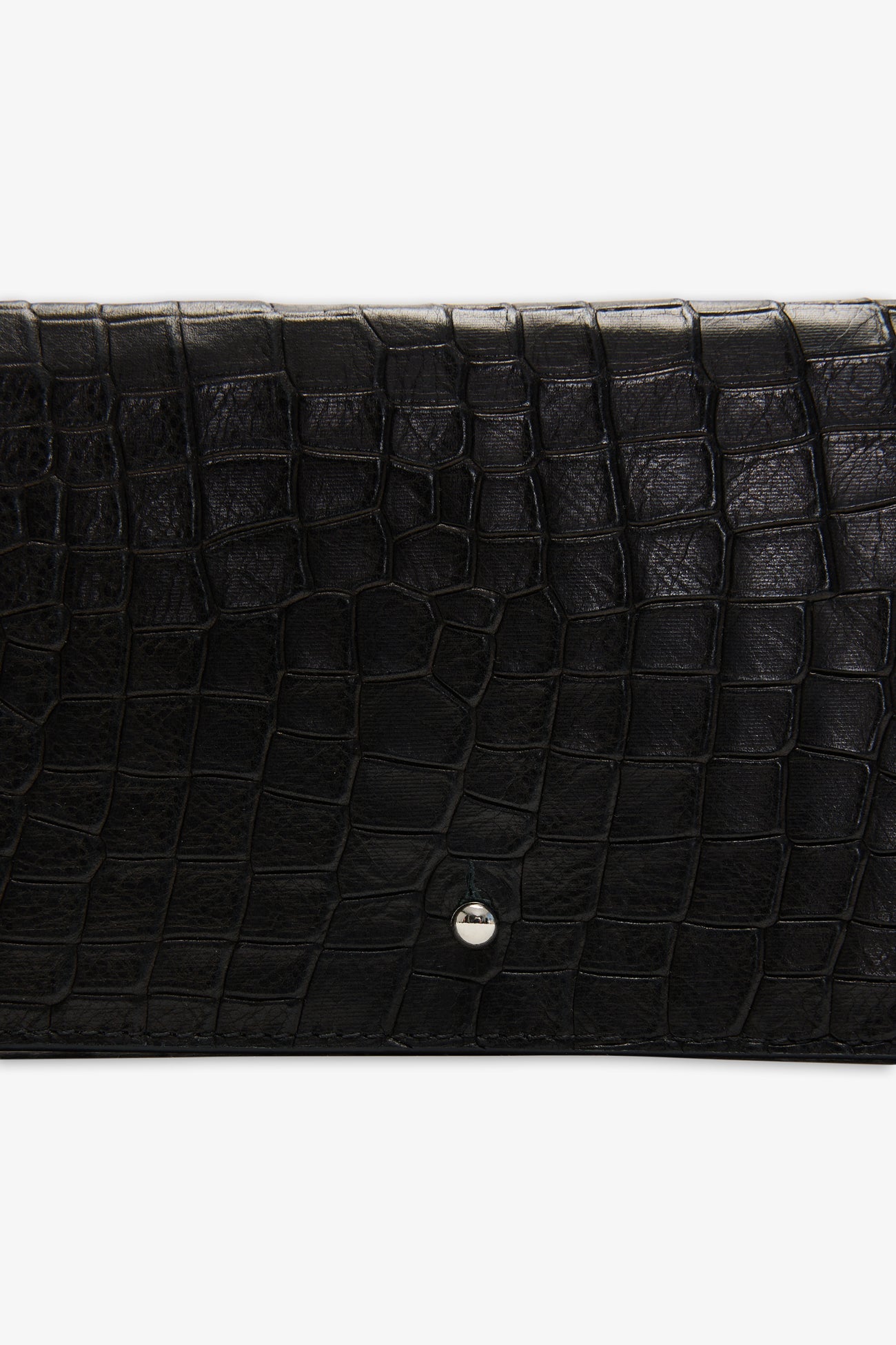 #Black Croc Print