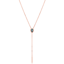 Women | Spinel Stillwater Lariat | 14k Rose Gold – Lavender Spinel