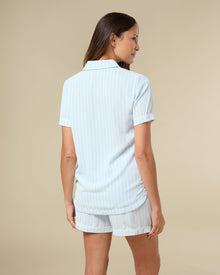 Stripe Blue/Ivory