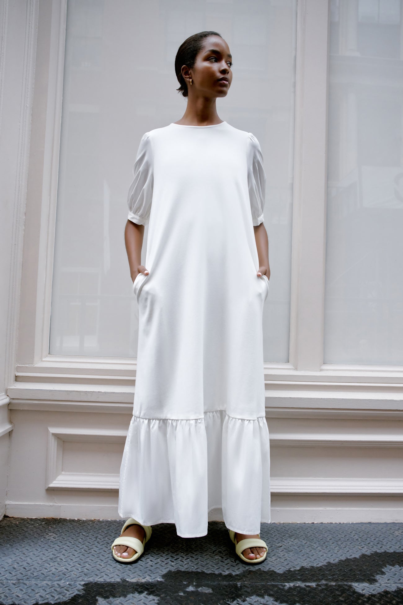 Olivia Dress | Off White