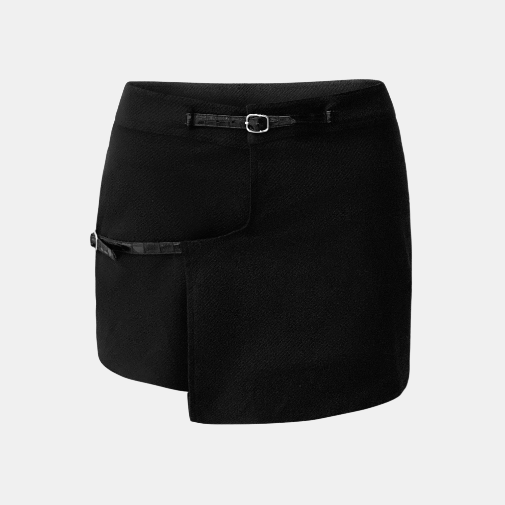OW Collection MERLE Skirt Skirt 121 - Black