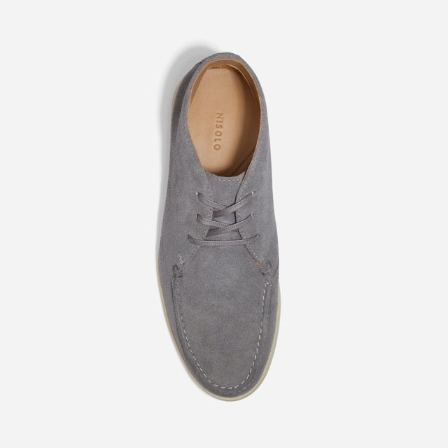Mens | Drew Chukka | Grey Suede