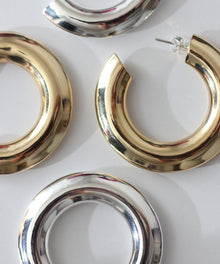 Minetta Hoop Earrings | Sterling Silver