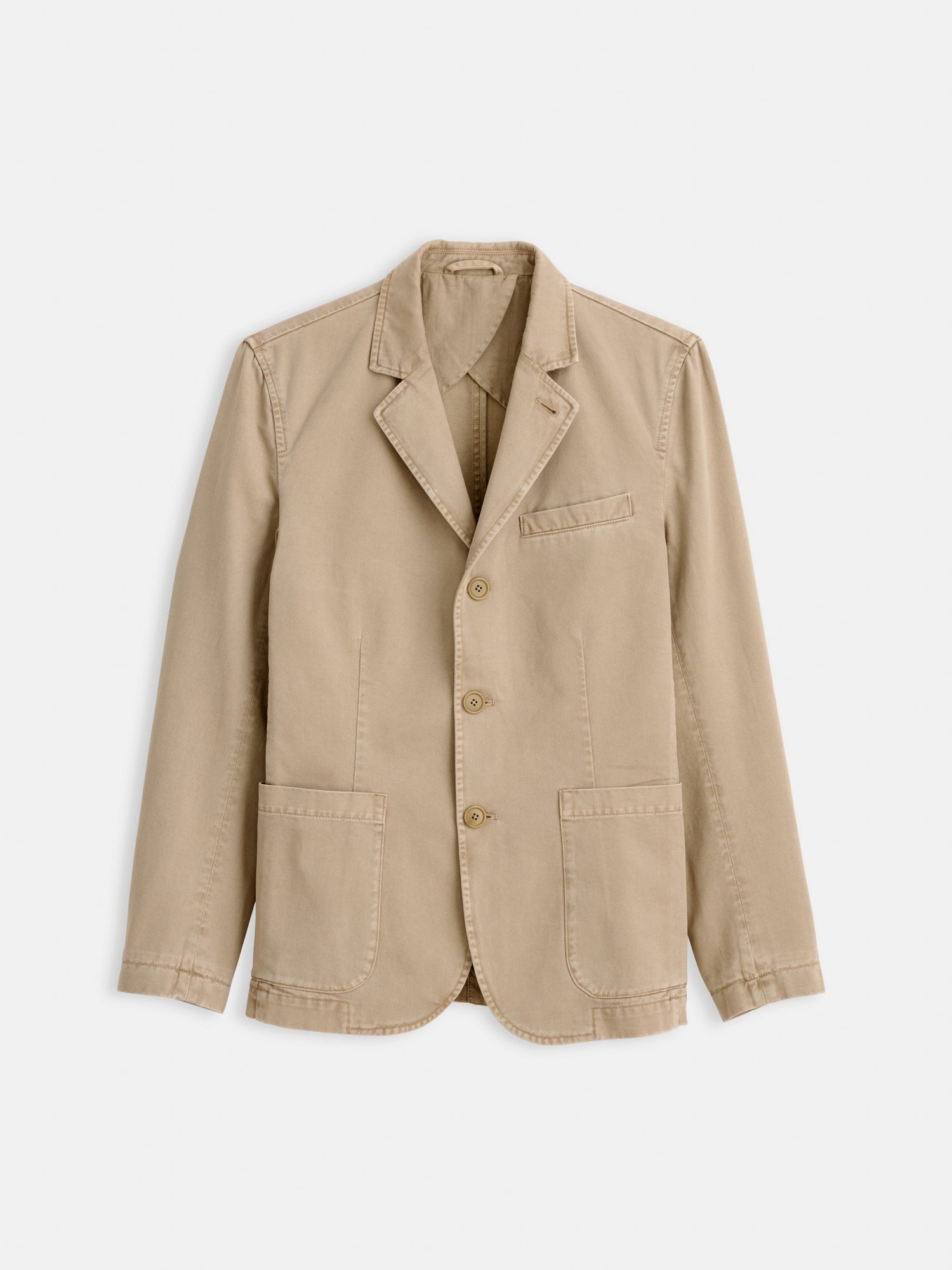 Men | Mill Blazer | Vintage Wash Chino Faded Khaki